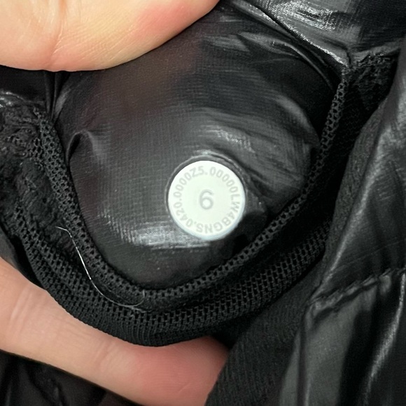 Lululemon Pack It Down Jacket *Shine Black Women's Size 6 Goose Down W4BGNS - Picture 12 of 14